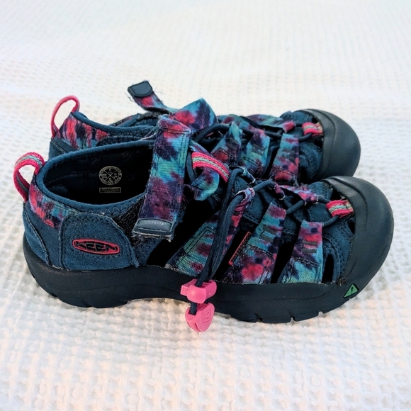 Keen Kids' Newport H2 Sandal Shoes 1017311 Navy Tie Dye SIZE 1 - Picture 3 of 4